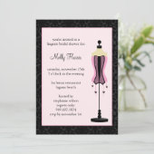 Bridal Shower-uitnodiging Kaart (Staand voorkant)