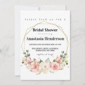 Bridal Shower-uitnodiging. Kaart (Voorkant)