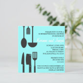 Bridal Shower-uitnodiging Kaart (Staand voorkant)