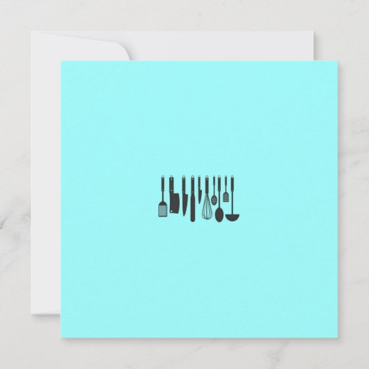 Bridal Shower-uitnodiging Kaart (Achterkant)