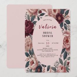 Bridal Shower-uitnodiging Kaart
