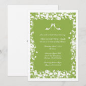 Bridal Shower-uitnodiging Kaart (Voorkant / Achterkant)