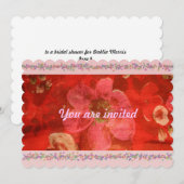 Bridal Shower-uitnodiging Kaart (Voorkant / Achterkant)