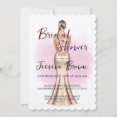 Bridal Shower-uitnodiging Kaart (Voorkant)