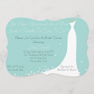 Bridal Shower-uitnodiging Kaart