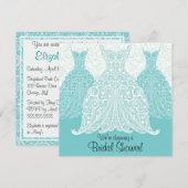 Bridal Shower-uitnodiging Kaart (Voorkant / Achterkant)