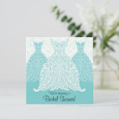 Bridal Shower-uitnodiging Kaart (Staand voorkant)