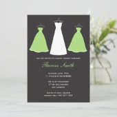Bridal Shower-uitnodiging Kaart (Staand voorkant)