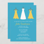 Bridal Shower-uitnodiging Kaart (Voorkant / Achterkant)