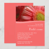 Bridal Shower-uitnodiging Kaart (Voorkant / Achterkant)