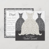 Bridal Shower-uitnodiging Kaart (Voorkant / Achterkant)