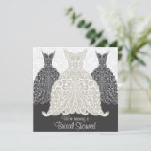 Bridal Shower-uitnodiging Kaart (Staand voorkant)