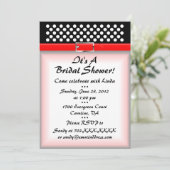 Bridal Shower-uitnodiging Kaart (Staand voorkant)
