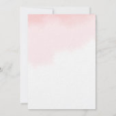 Bridal Shower-uitnodiging Kaart (Achterkant)