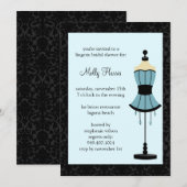 Bridal Shower-uitnodiging Kaart (Voorkant / Achterkant)