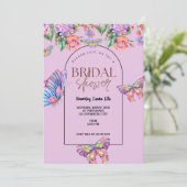 Bridal Shower-uitnodiging Kaart (Staand voorkant)