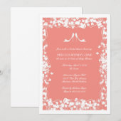 Bridal Shower-uitnodiging Kaart (Voorkant / Achterkant)