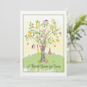 Bridal Shower-uitnodiging Kaart (Staand voorkant)