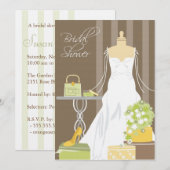 Bridal Shower-uitnodiging Kaart (Voorkant / Achterkant)