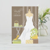 Bridal Shower-uitnodiging Kaart (Staand voorkant)