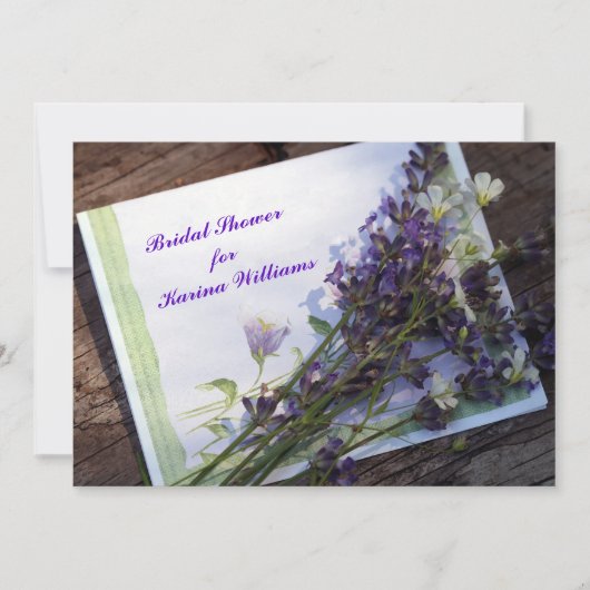 Bridal Shower-uitnodiging Kaart (Voorkant)