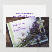 Bridal Shower-uitnodiging Kaart (Voorkant / Achterkant)