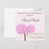 Bridal Shower-uitnodiging Kaart (Voorkant / Achterkant)