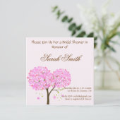 Bridal Shower-uitnodiging Kaart (Staand voorkant)
