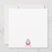 Bridal Shower-uitnodiging Kaart (Achterkant)
