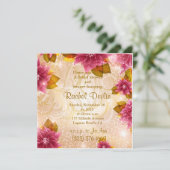 Bridal Shower-uitnodiging Kaart (Staand voorkant)