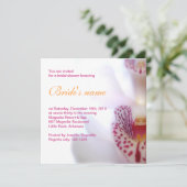 Bridal Shower-uitnodiging Kaart (Staand voorkant)