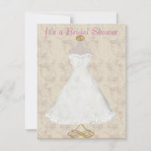 Bridal Shower-uitnodiging Kaart (Voorkant)