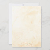 Bridal Shower-uitnodiging Kaart (Achterkant)