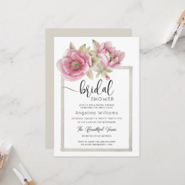 Bridal Shower-uitnodiging Kaart