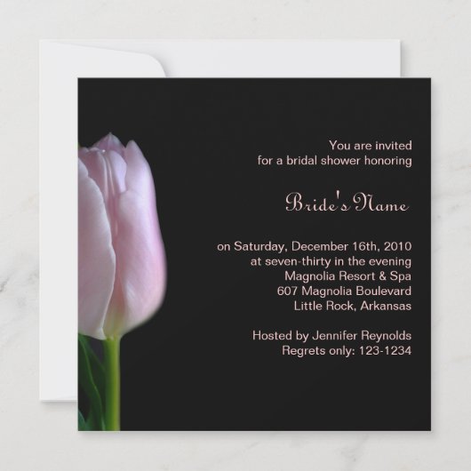 Bridal Shower-uitnodiging Kaart (Voorkant)