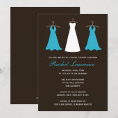 Bridal Shower-uitnodiging Kaart (Voorkant / Achterkant)