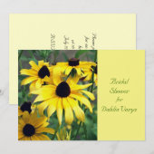 Bridal Shower-uitnodiging Kaart (Voorkant / Achterkant)