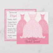 Bridal Shower-uitnodiging Kaart (Voorkant / Achterkant)