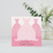 Bridal Shower-uitnodiging Kaart (Staand voorkant)