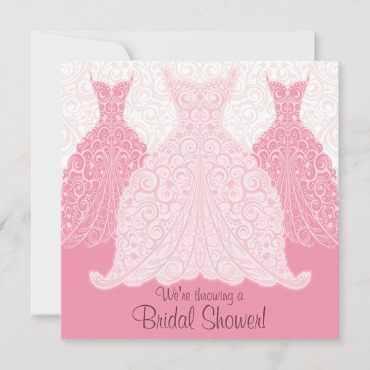 Bridal Shower-uitnodiging Kaart (Voorkant)