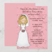 Bridal Shower-uitnodiging Kaart (Voorkant / Achterkant)