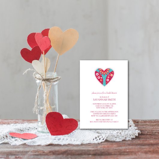 Bridal Shower-uitnodigingen Kaart