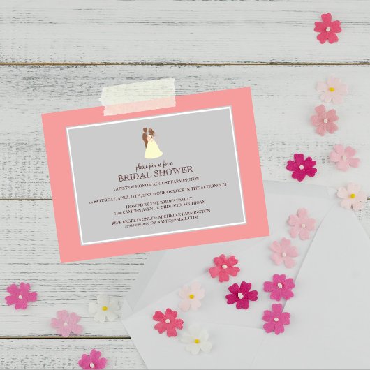 Bridal Shower-uitnodigingen Kaart