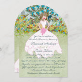 Bridal Shower-uitnodigingen Kaart (Voorkant / Achterkant)