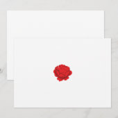 Bridal Shower-uitnodigingen Kaart (Voorkant / Achterkant)