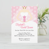 Bridal Shower-uitnodigingen Kaart (Staand voorkant)