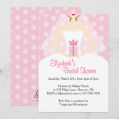 Bridal Shower-uitnodigingen Kaart (Voorkant / Achterkant)