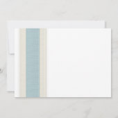 Bridal Shower-uitnodigingen van kant en parels Kaart (Achterkant)