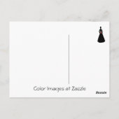 Bridal Silhouette Briefkaart (Achterkant)