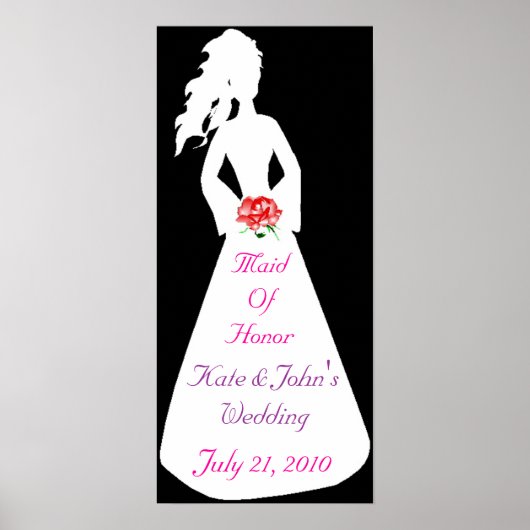 Bridal Silhouette II, lid van de Commissie Poster (Voorkant)